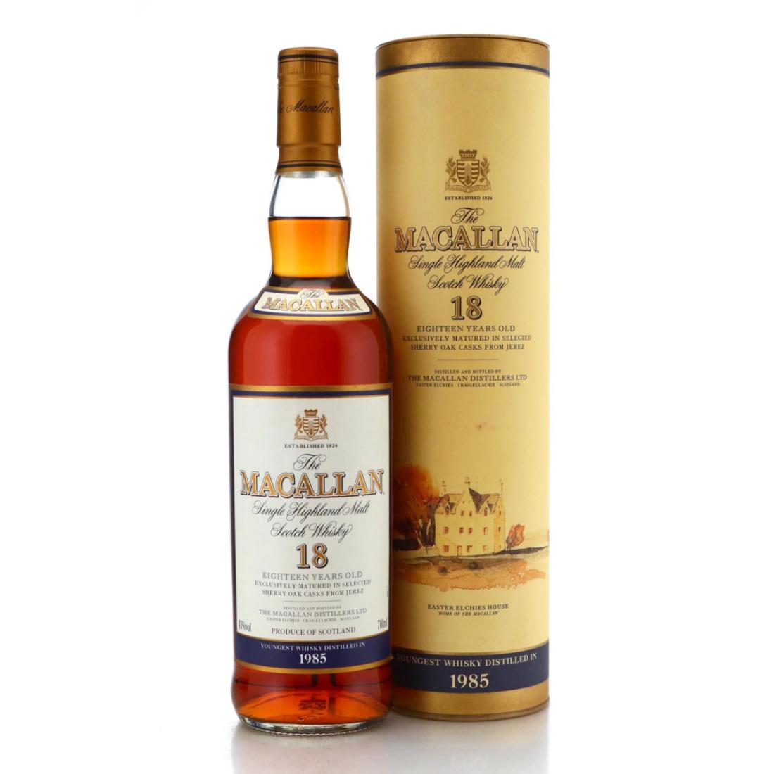 Macallan 1985 18 Year Old