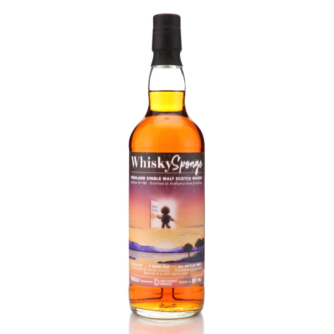 Image for Ardnamurchan Whisky Sponge 7 Year Old Edition No.100
