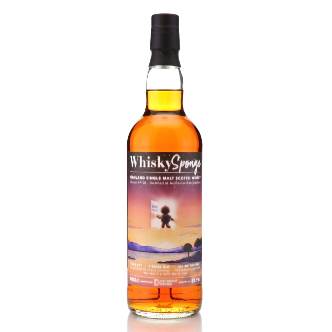 Image for Ardnamurchan Whisky Sponge 7 Year Old Edition No.100