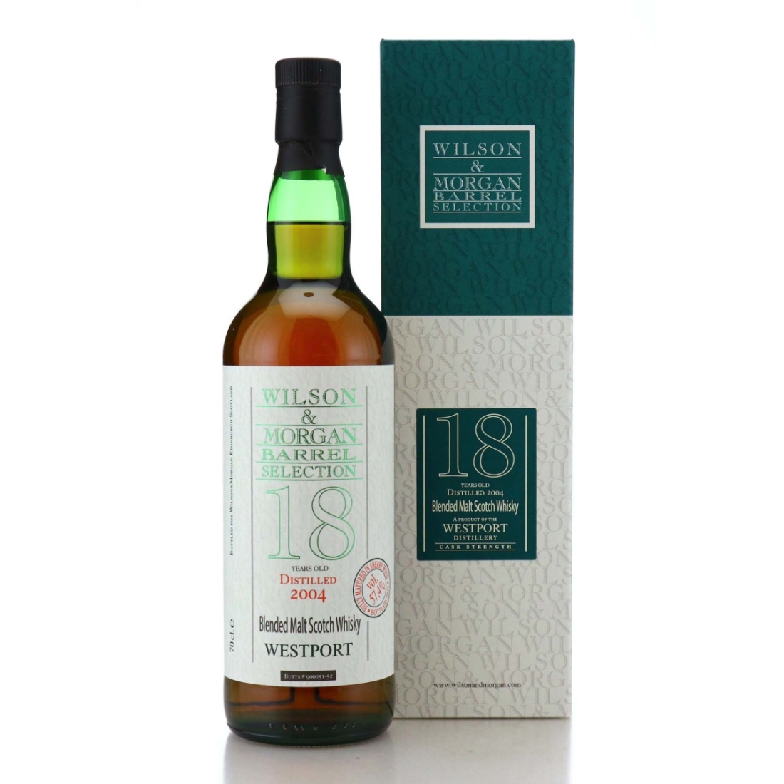 Image for Westport 2004 Wilson & Morgan Barrel Selection 18 Year Old