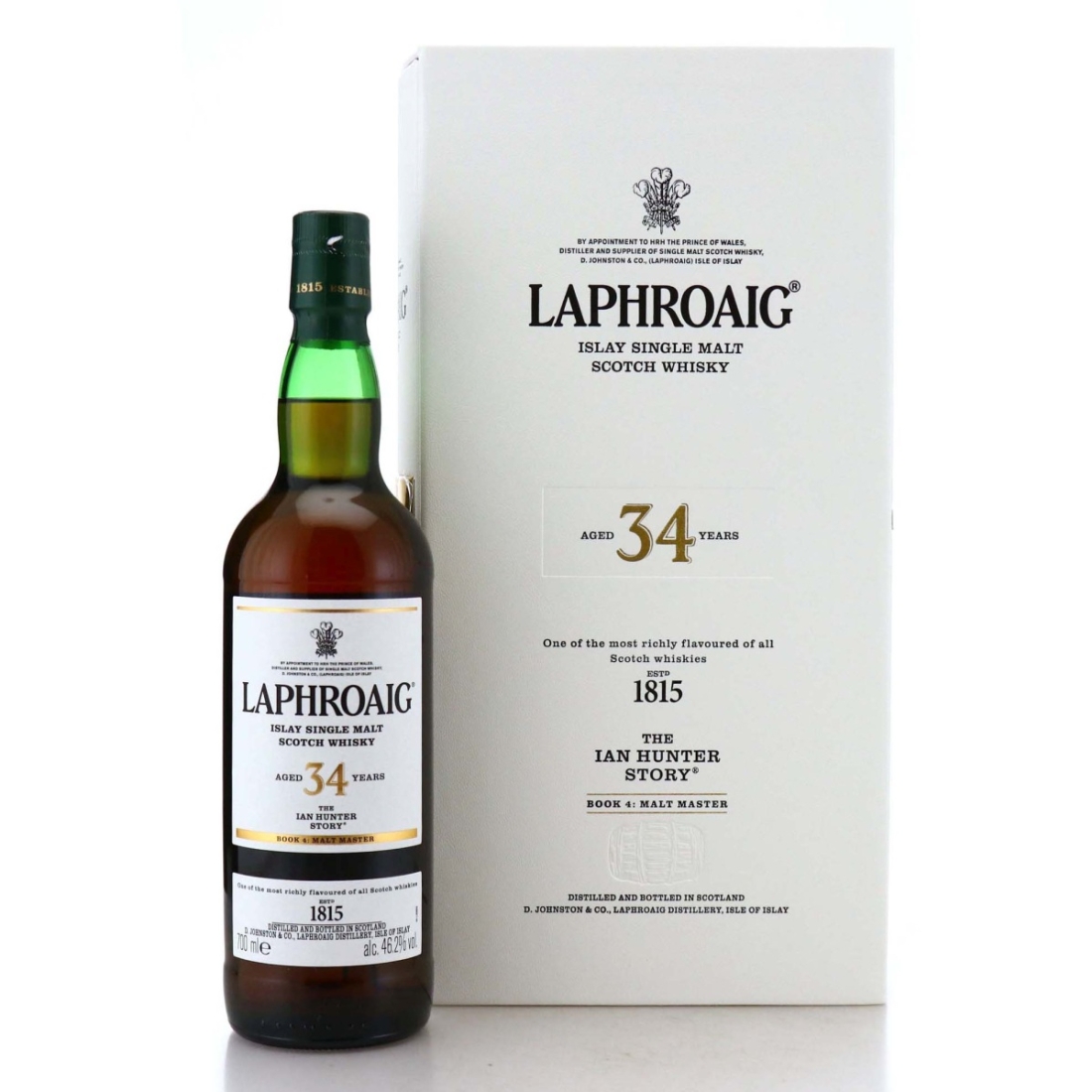 Image for Laphroaig 34 Year Old The Ian Hunter Story Book 4
