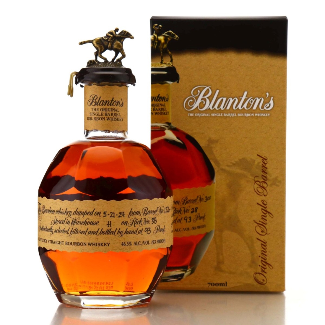 Image for Blanton's Single Barrel Bourbon