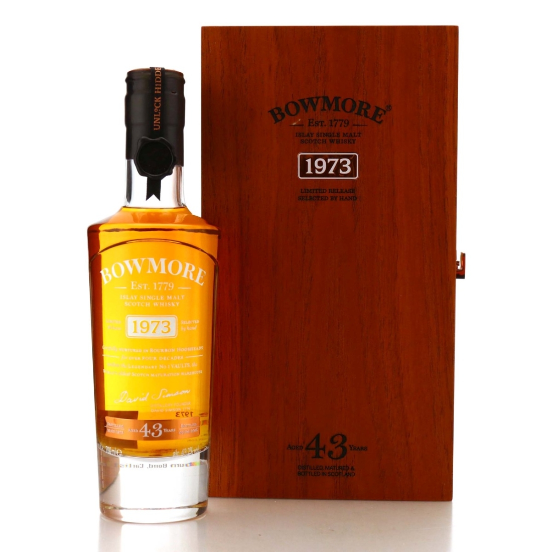 Image for Bowmore 1973 43 Year Old