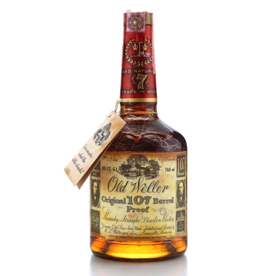 Image for Old Weller 7 Year Old Barrel Proof