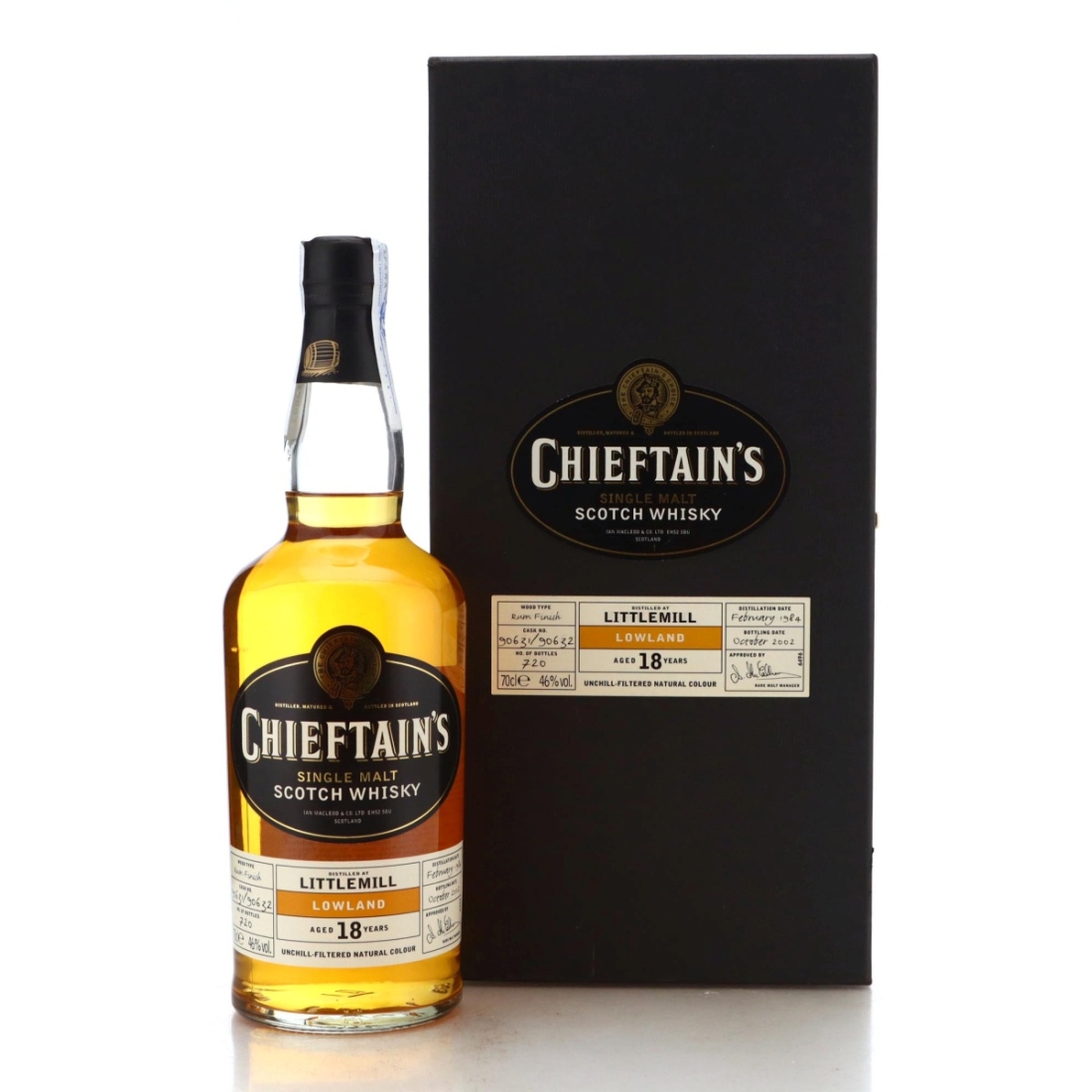 Image for Littlemill 1984 Chieftain's 18 Year Old