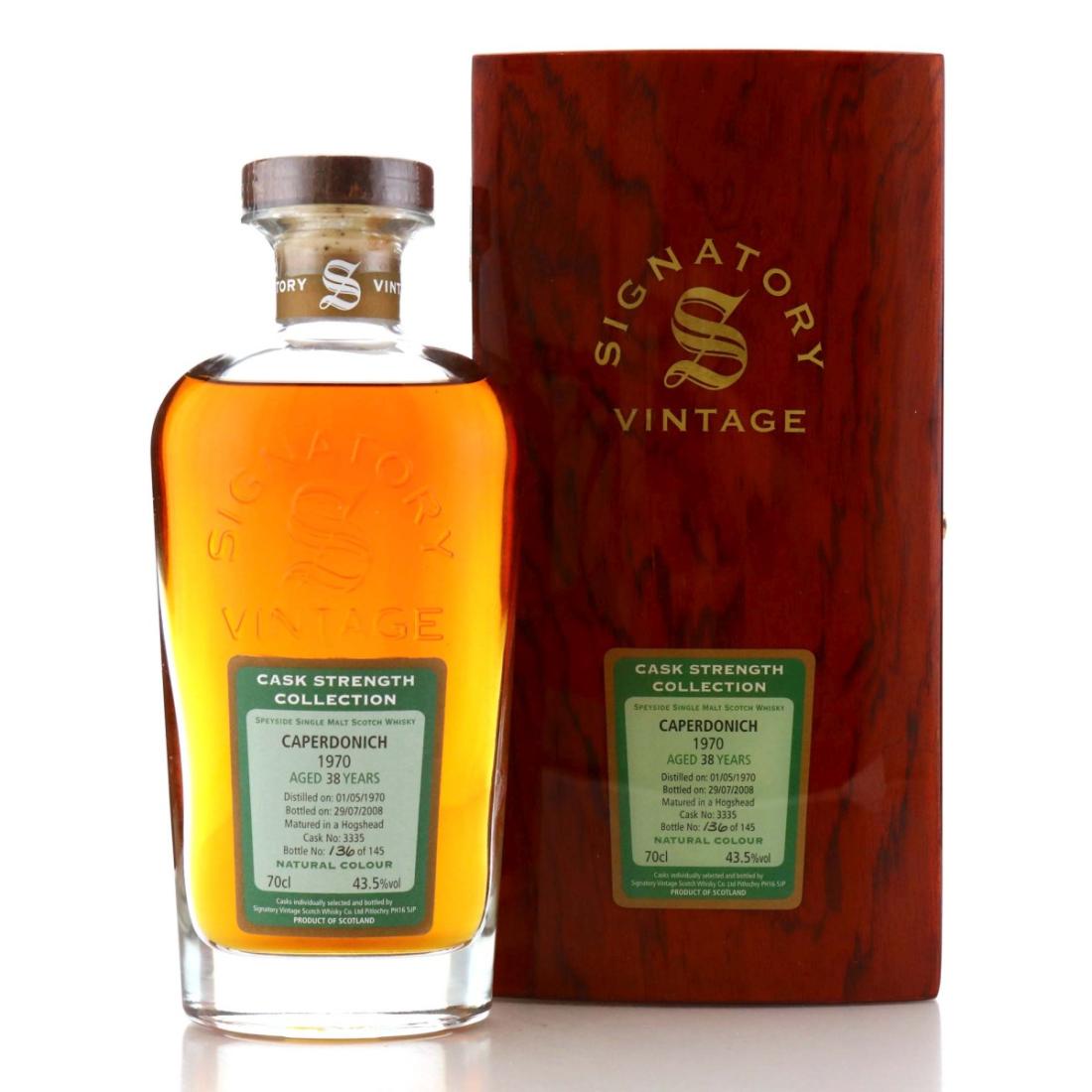 Caperdonich 1970 Cask Strength Collection 38 Year Old