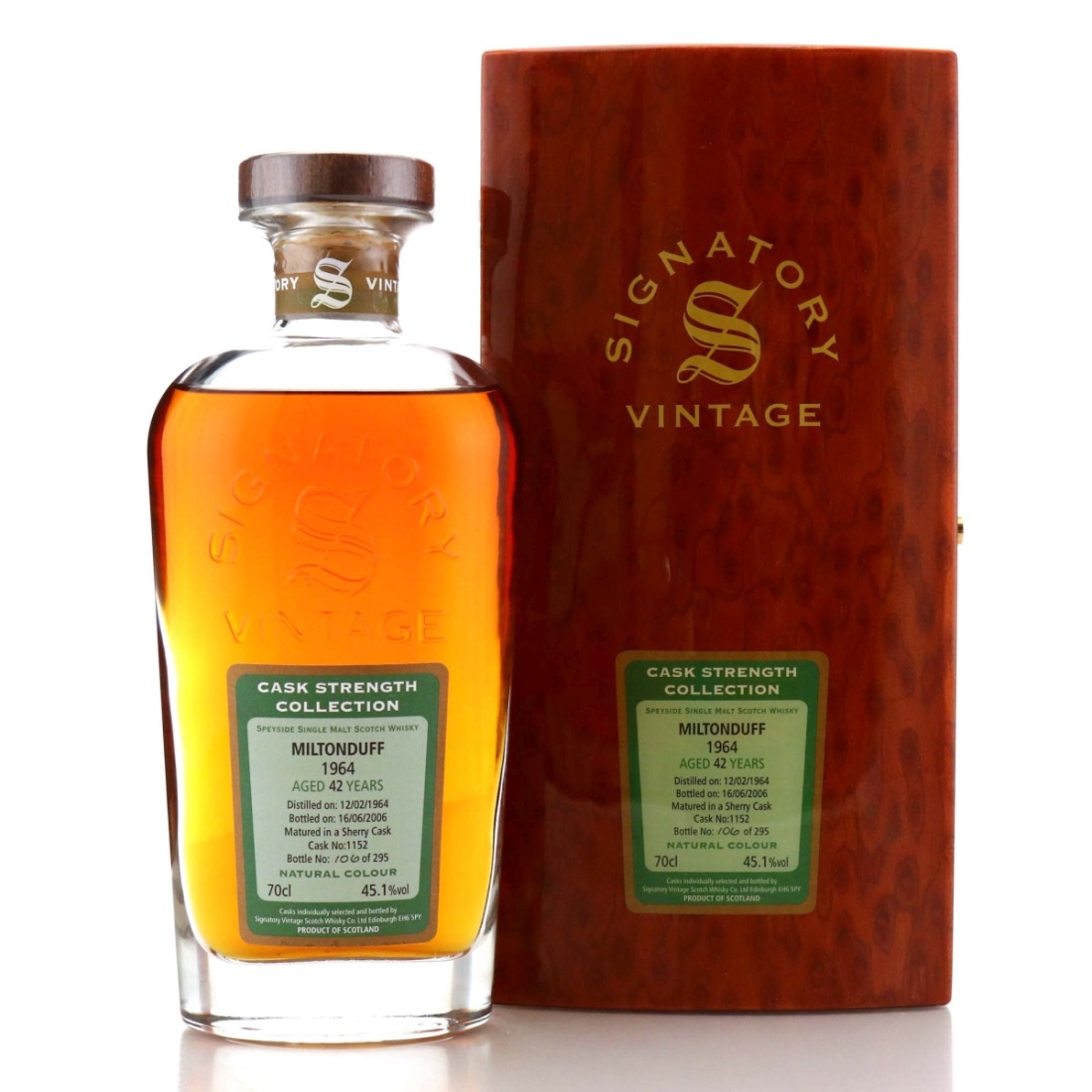 Image for Miltonduff 1964 Cask Strength Collection 42 Year Old