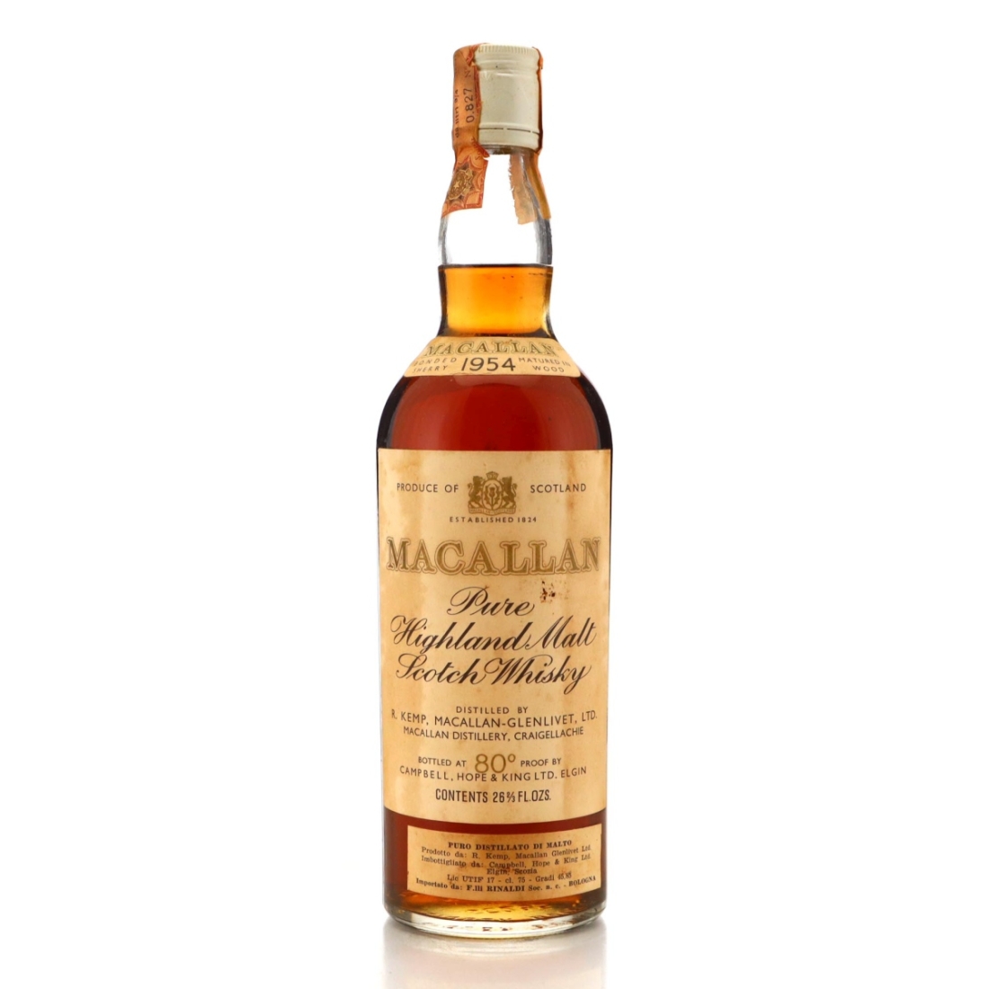 Image for Macallan 1954 80 Proof​
