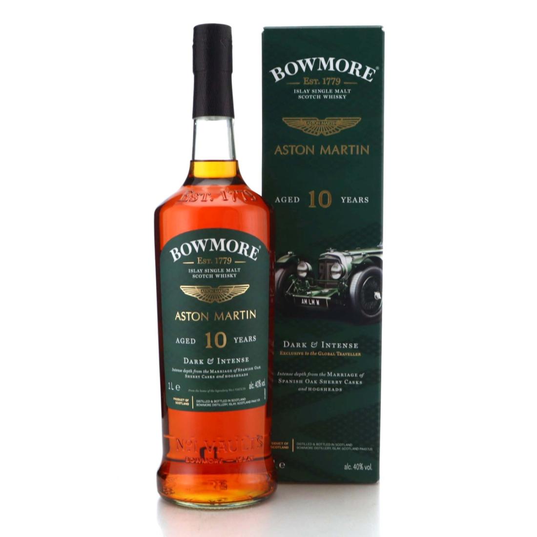 Image for Bowmore 10 Year Old Dark & Intense Litre - Aston Martin Edition 1