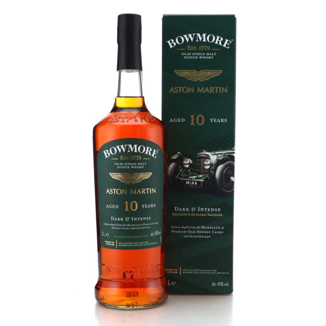 Image for Bowmore 10 Year Old Dark & Intense Litre - Aston Martin Edition 1