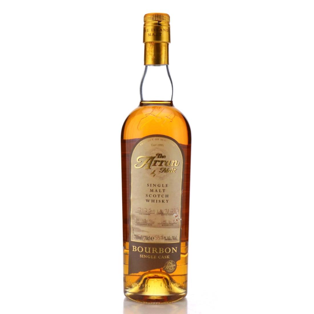 Arran Single Bourbon Cask 11 Year Old, Bourbon Cask, Cask #1000, 2007, 53.8% whisky bottle