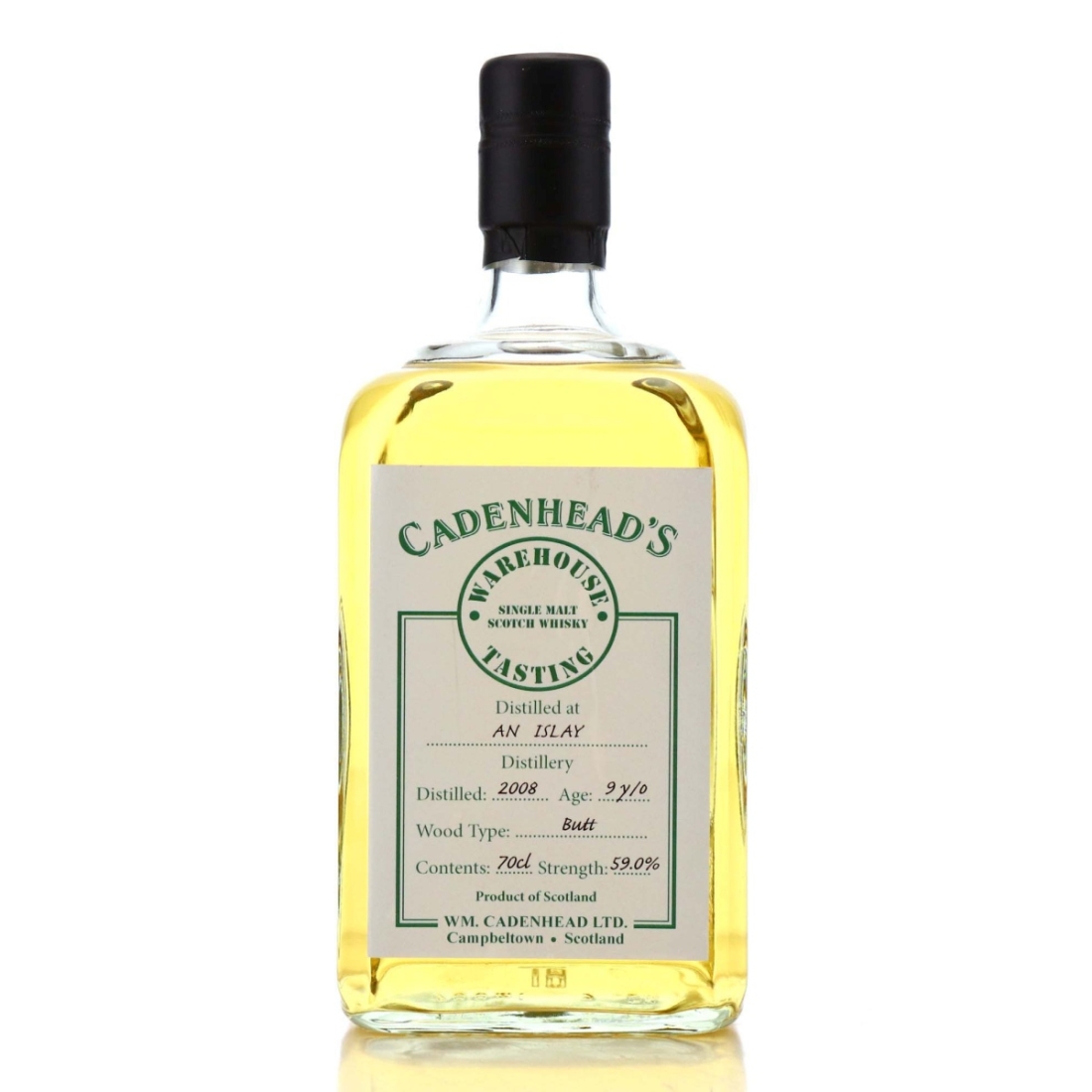 Image for Islay Single Malt 2008 Cadenhead's Warehouse Tasting 9 Year Old
