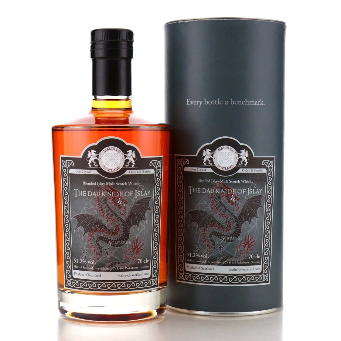 Image for The Dark Side of Islay 21 Year Old - Scarabus