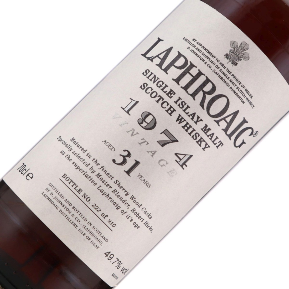 Image for Laphroaig 1974 31 Year Old