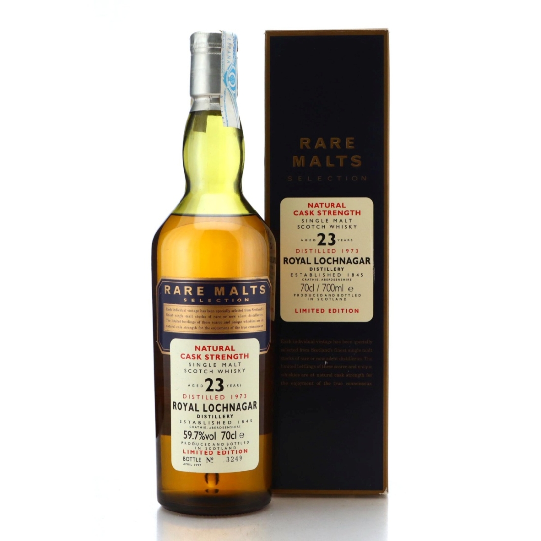 Image for Royal Lochnagar 1973 Rare Malts Selection 23 Year Old 
