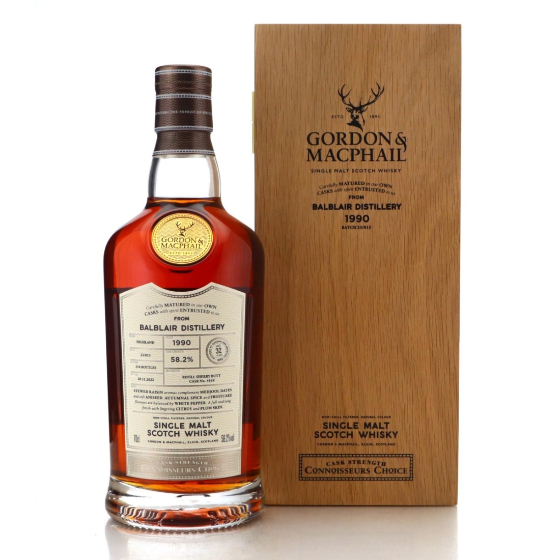 Image for Balblair 1990 Connoisseurs Choice 32 Year Old