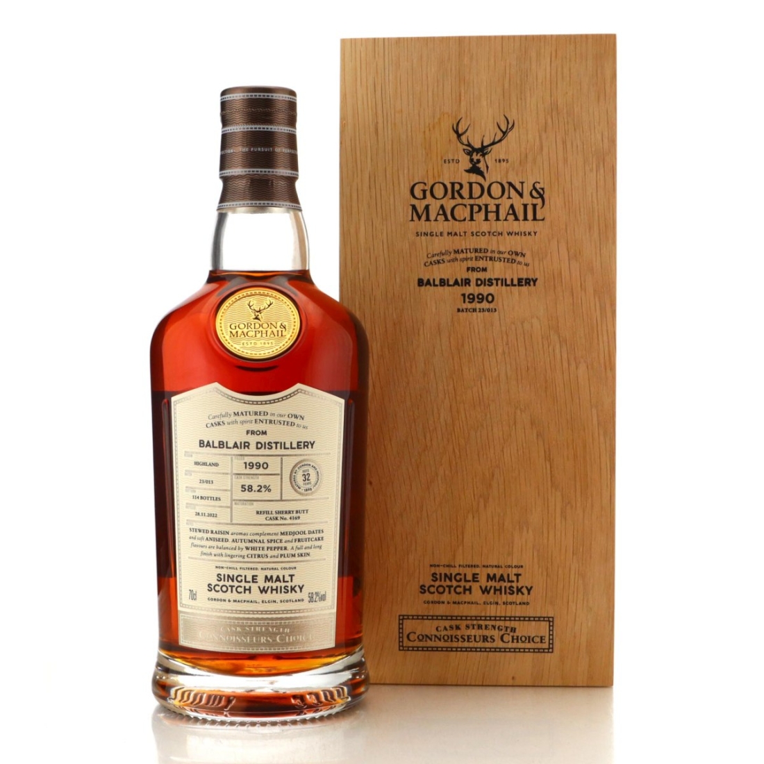 Image for Balblair 1990 Connoisseurs Choice 32 Year Old