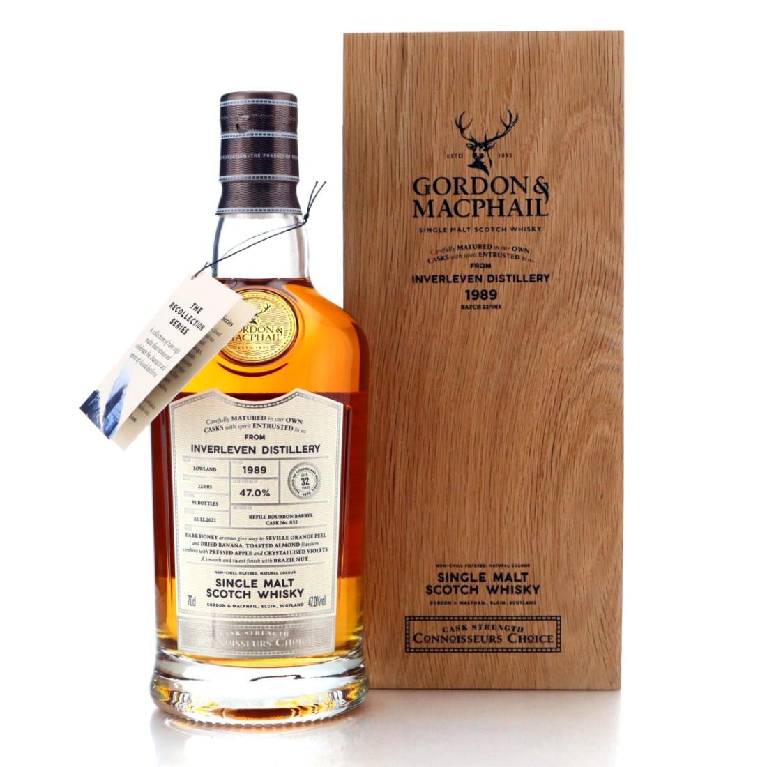 Inverleven 1989 Connoisseurs Choice 32 Year Old The Recollection Series