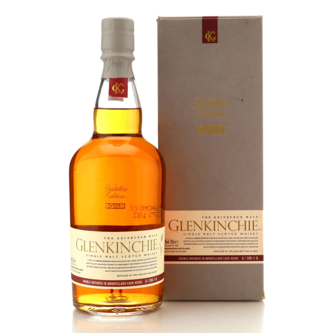 Image for Glenkinchie  1992 Distillers Edition G/280-7-D