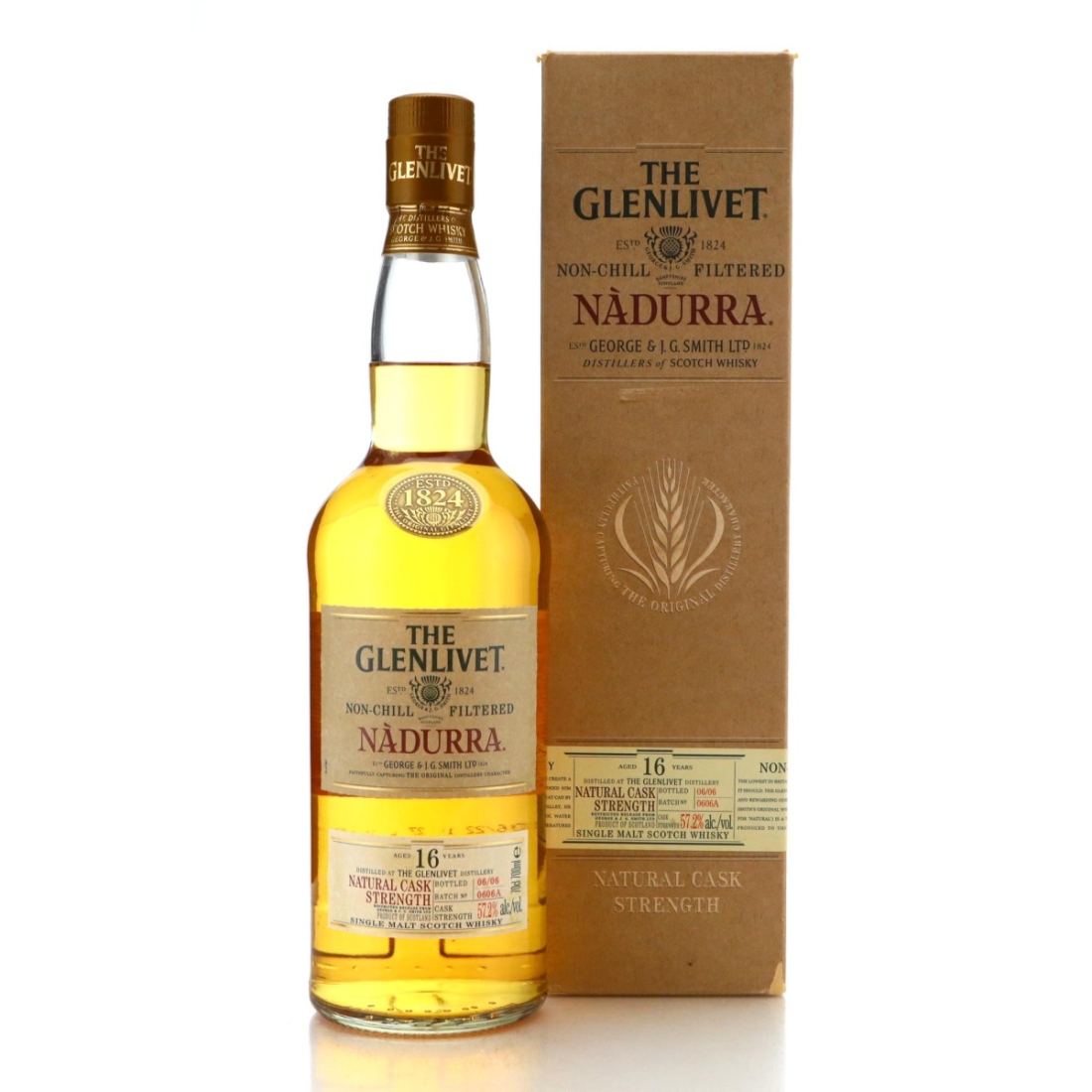 Image for Glenlivet Nàdurra 16 Year Old Batch #0606A