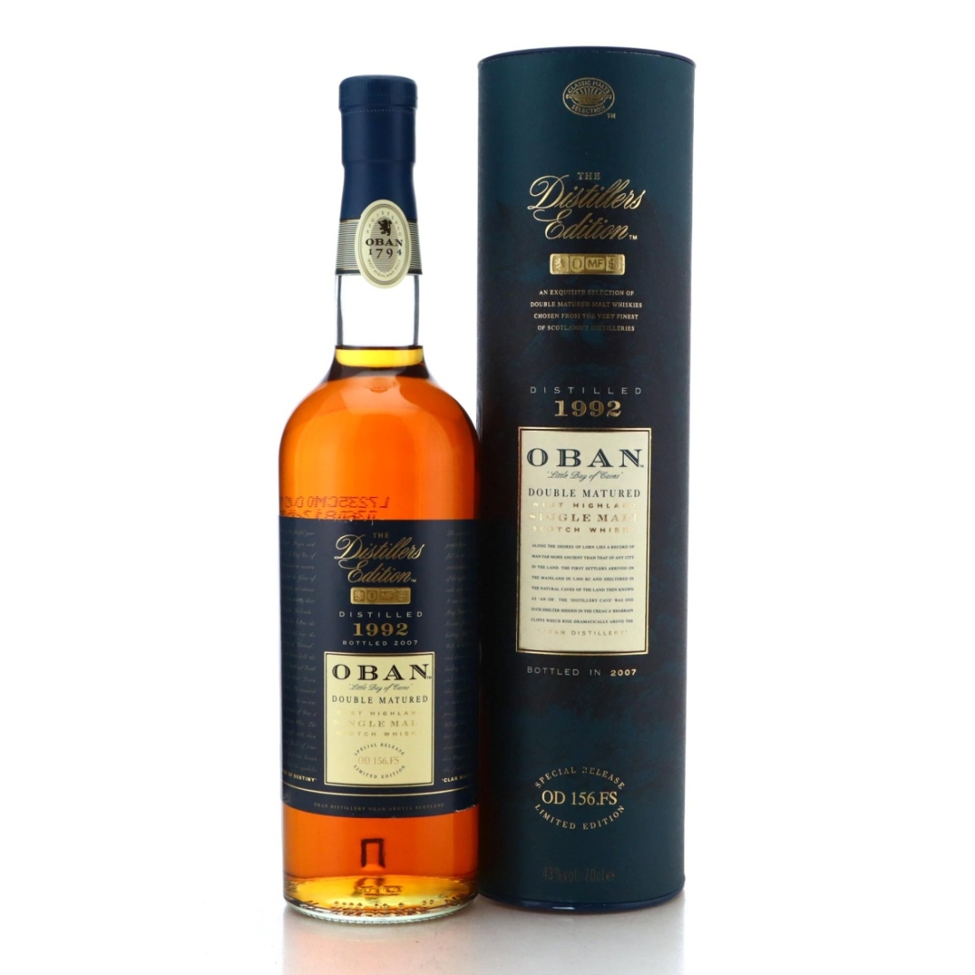 Image for Oban 1992 Distillers Edition OD156.FS