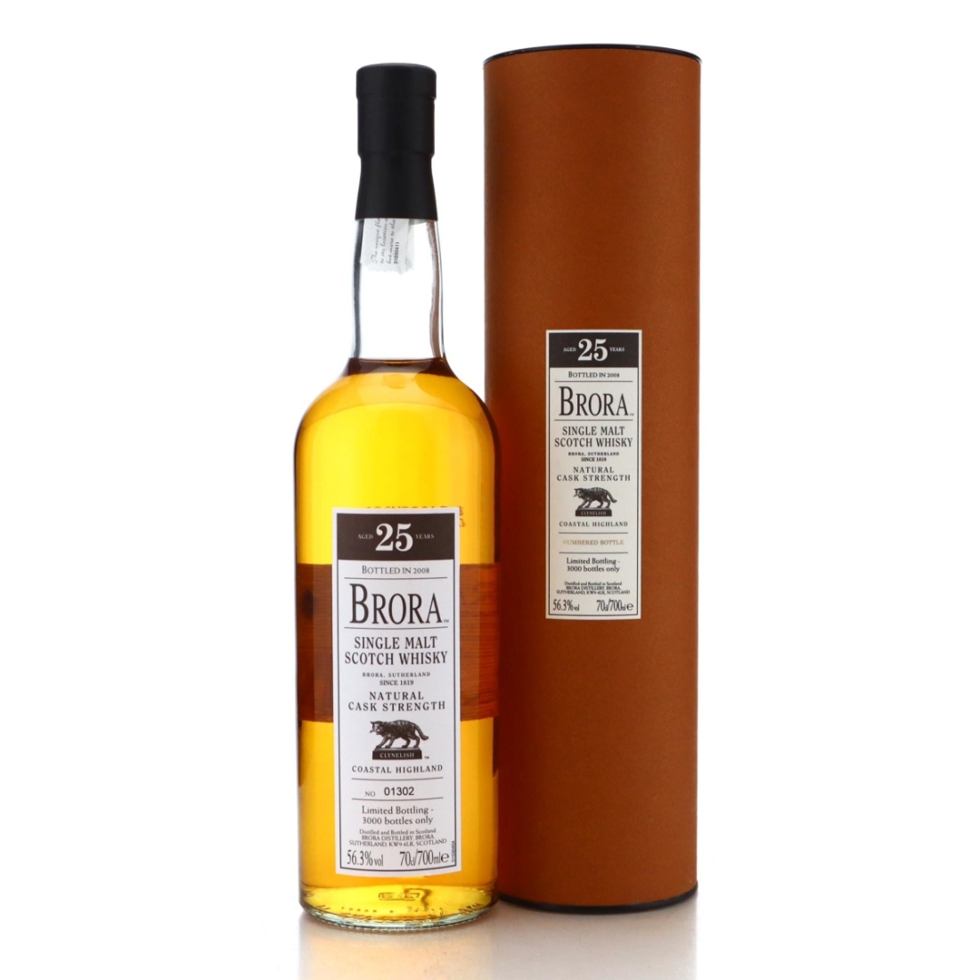 Image for Brora 25 Year Old Natural Cask Strength