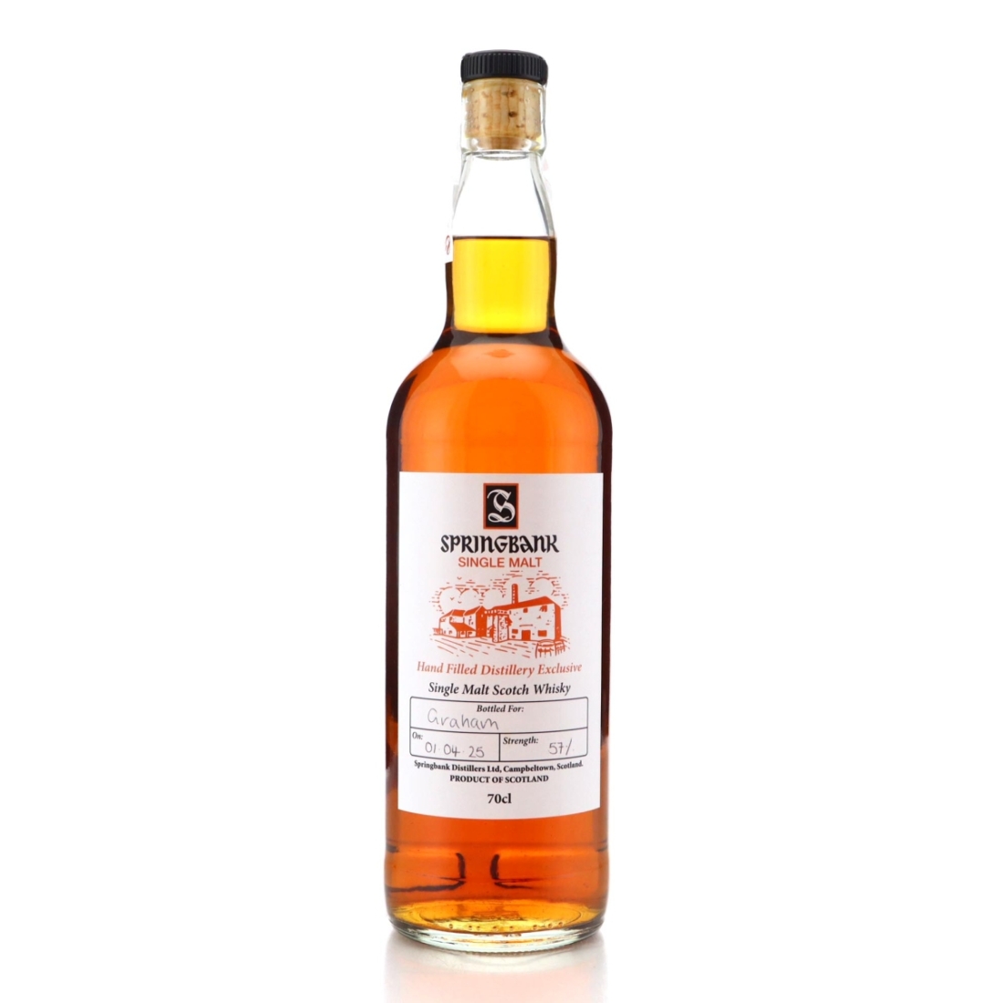 Image for Springbank Hand Filled 2025