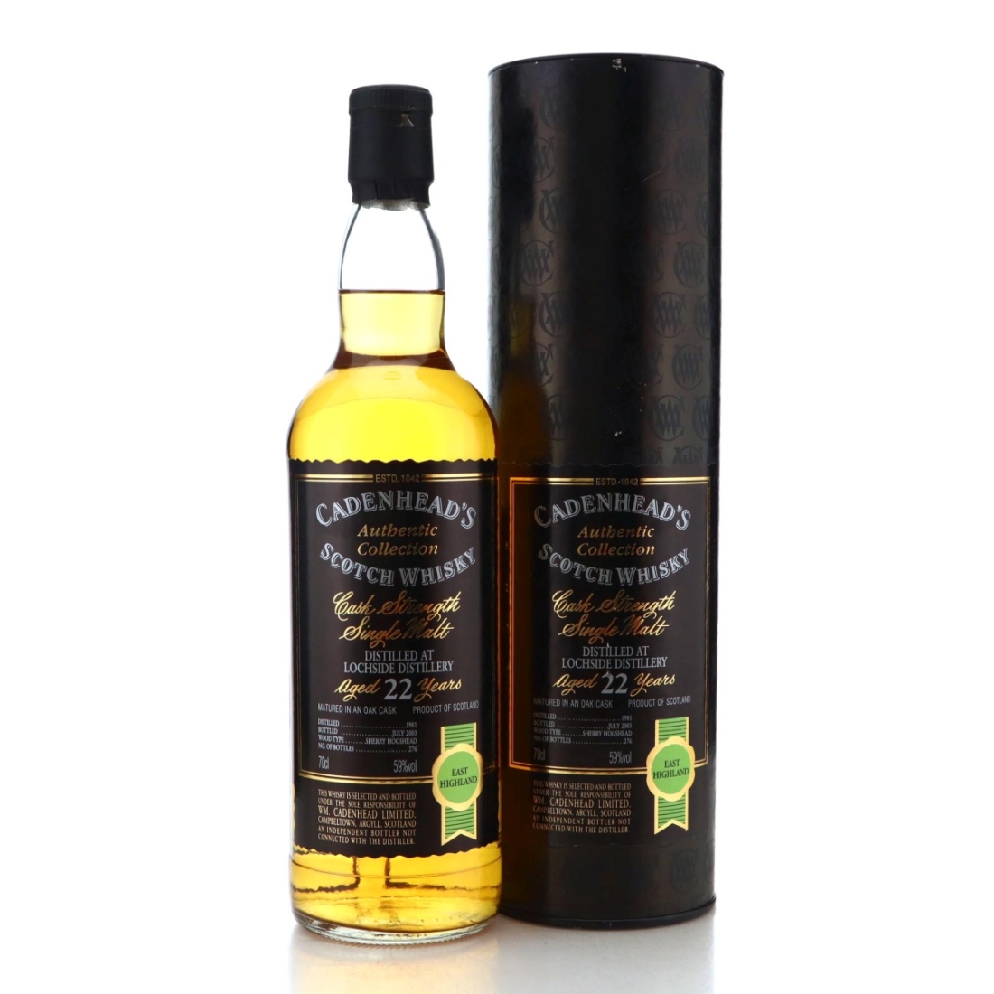 Image for Lochside 1981 Authentic Collection 22 Year Old