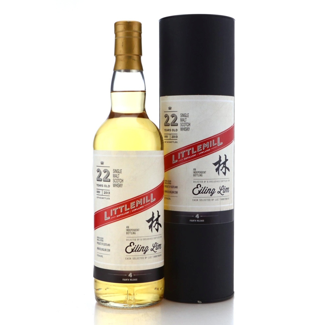 Image for Littlemill 1991 22 Year Old - Fourth Release
