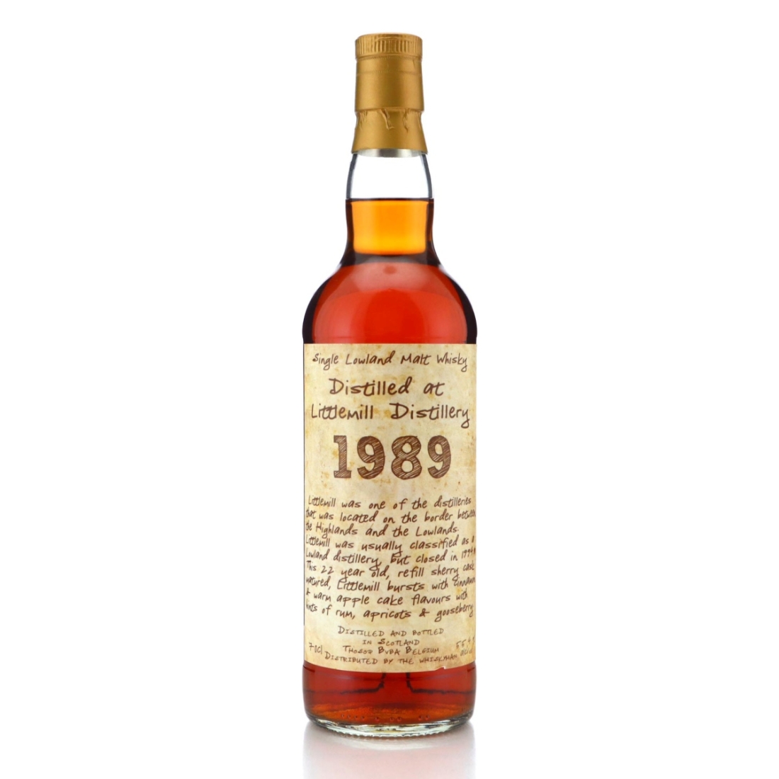 Image for Littlemill 1989 "Handwritten Labels" 22 Year Old