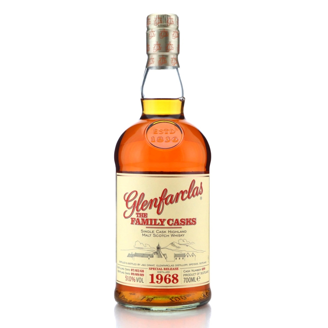 Image for Glenfarclas 1968 The Family Casks Special Release - 5th Anniversary 