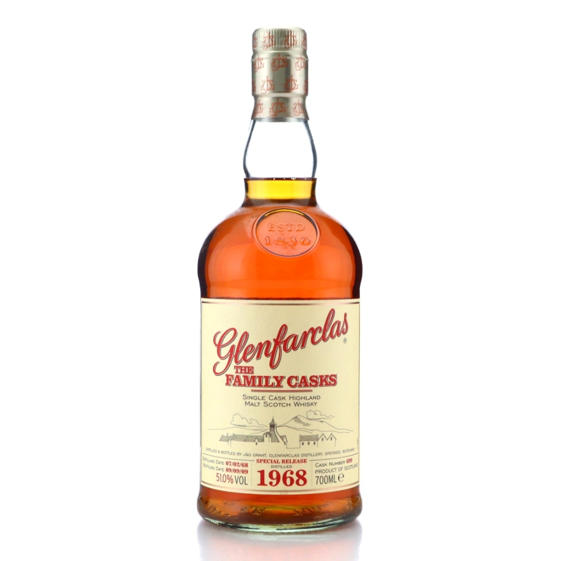 Image for Glenfarclas 1968 The Family Casks Special Release - 5th Anniversary 