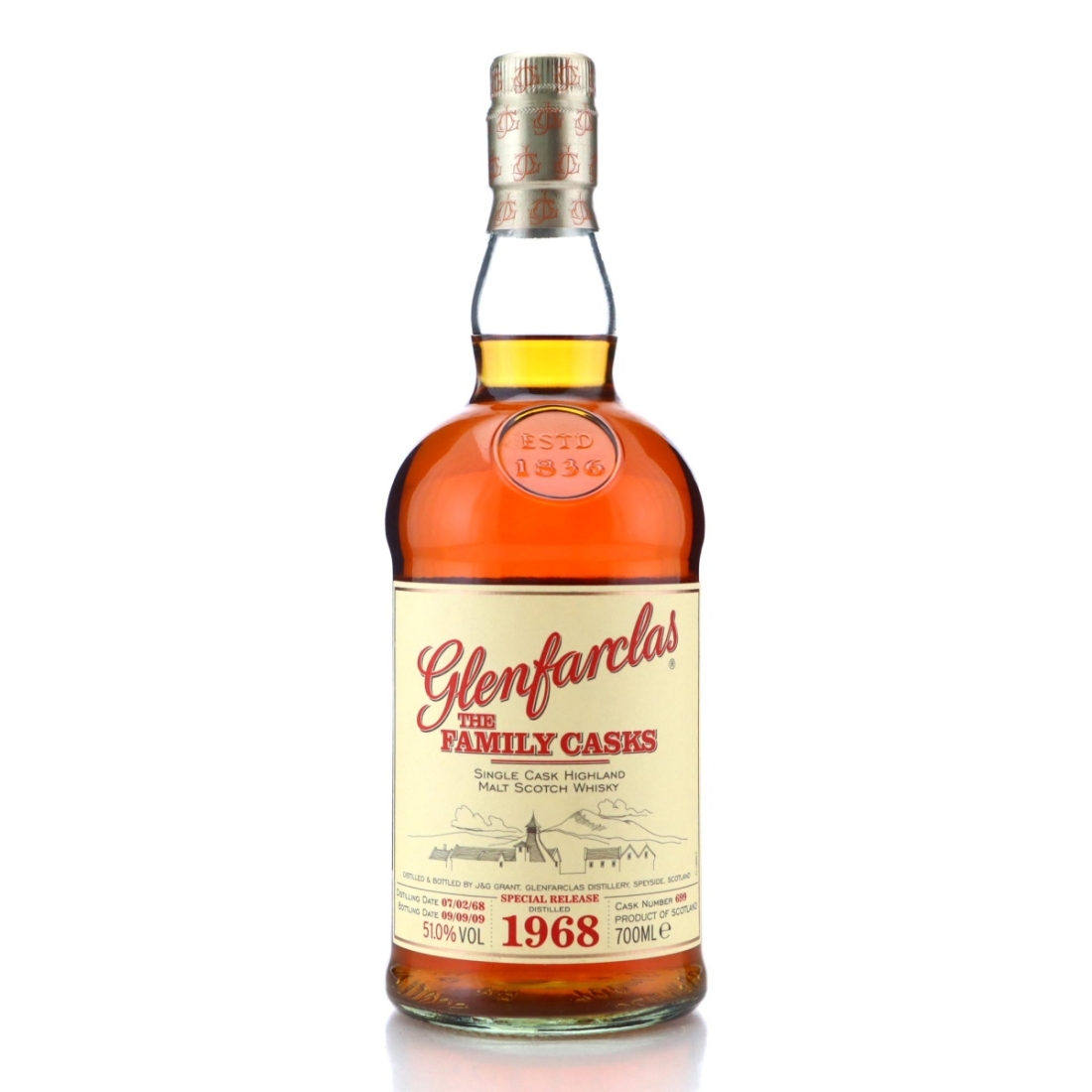 Image for Glenfarclas 1968 The Family Casks Special Release - 5th Anniversary 