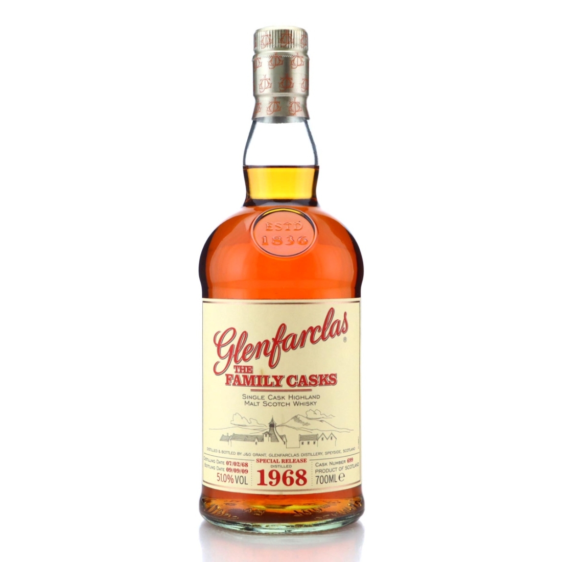 Image for Glenfarclas 1968 The Family Casks Special Release - 5th Anniversary 