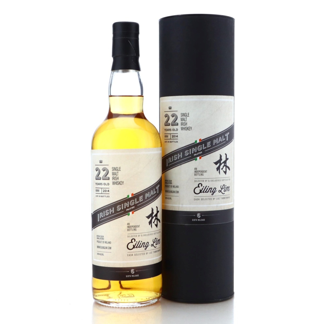 Image for Irish Single Malt 1991 22 Year Old - Sixth Release