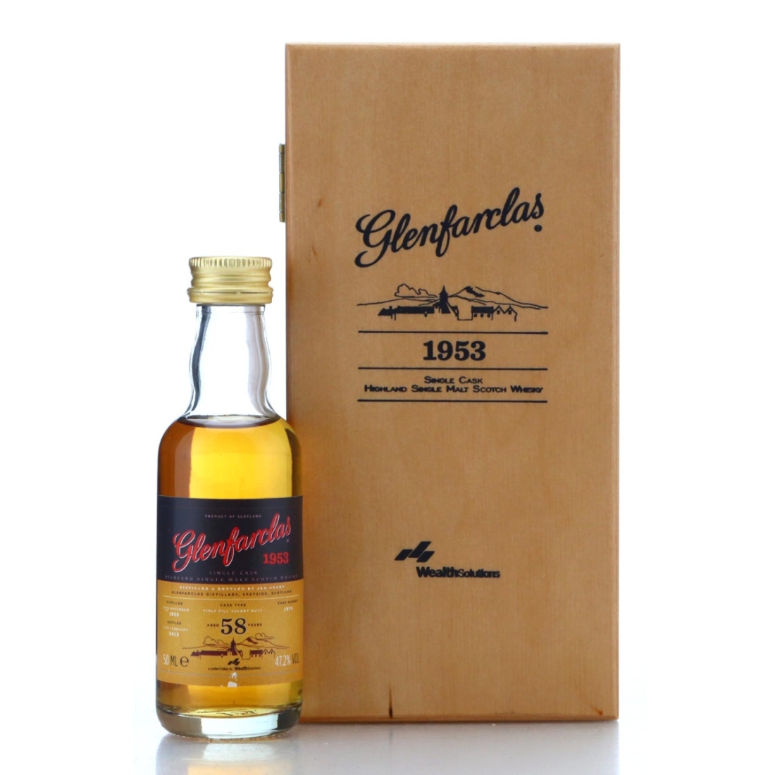 Image for Glenfarclas 1953 Single Cask 58 Year Old