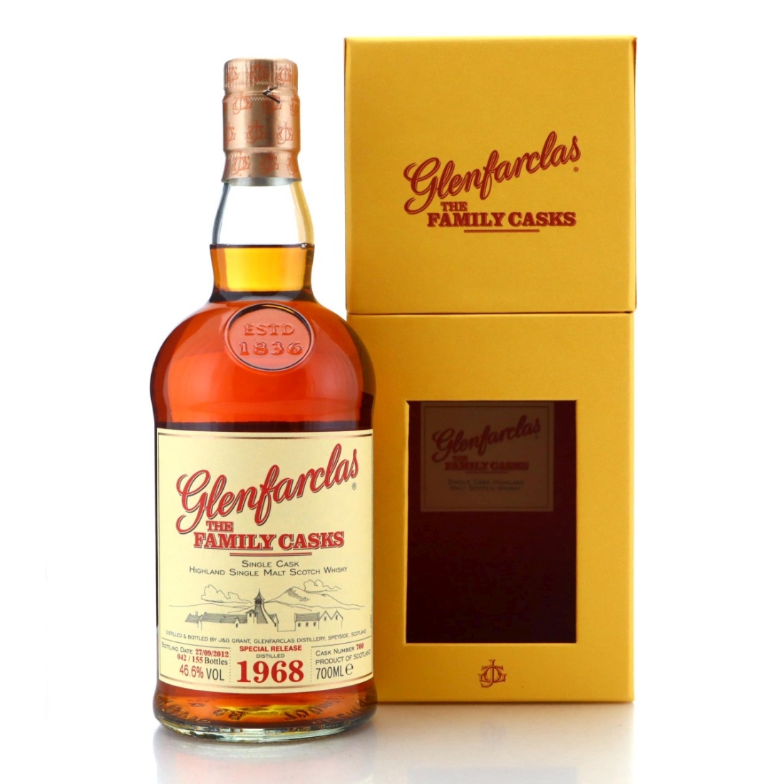 Image for Glenfarclas 1968 The Family Casks Special Release - Generation to Generation