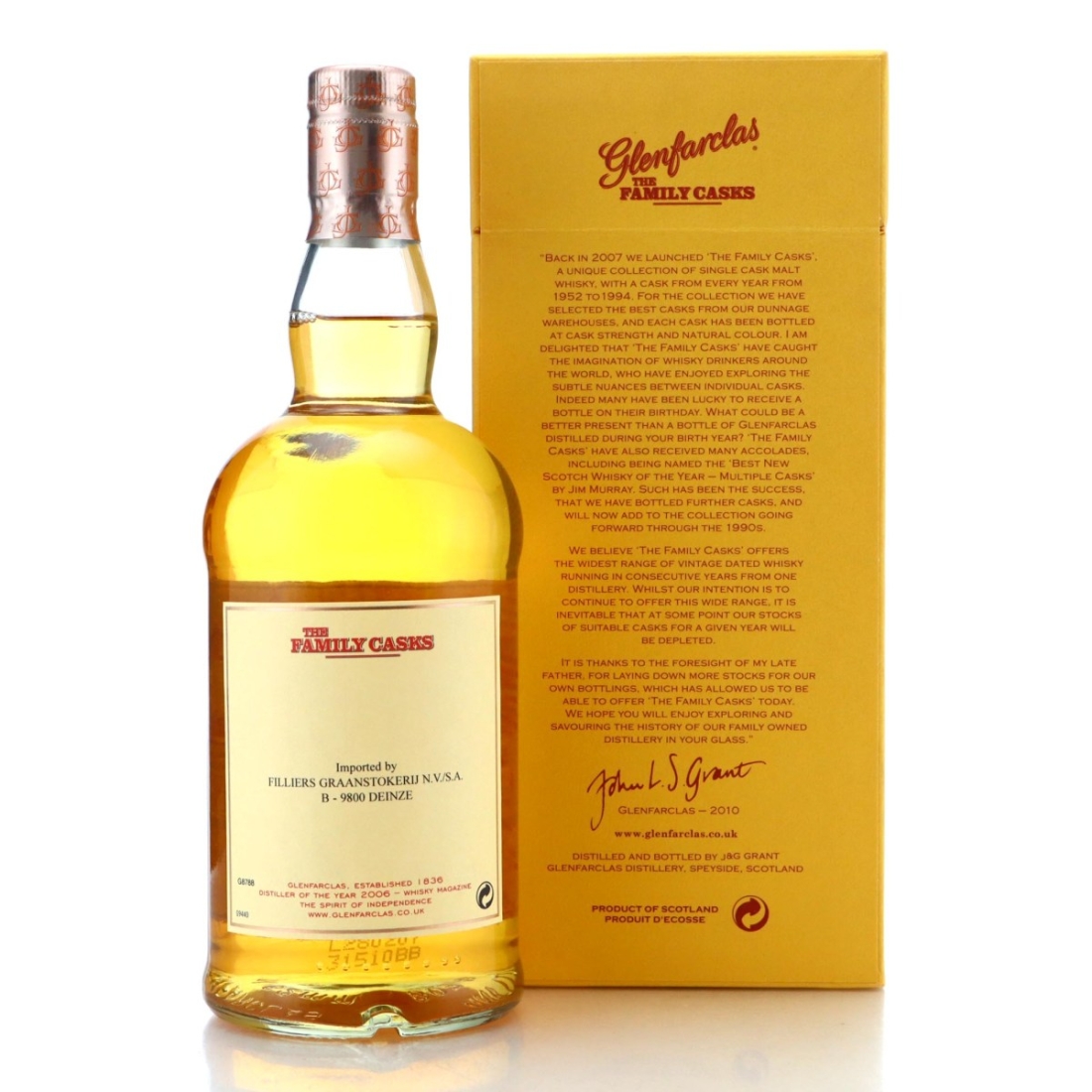 Image for Glenfarclas 1984 The Family Casks Release #1