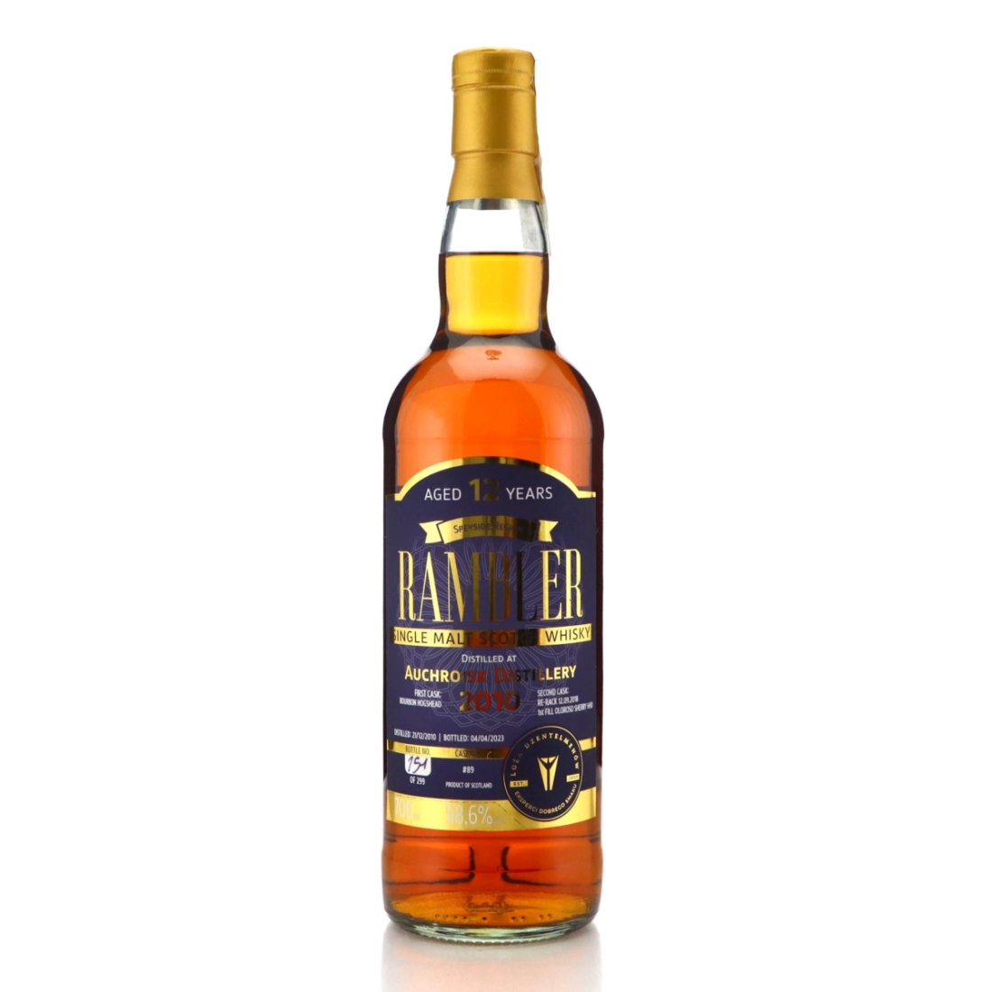 Image for Auchroisk 2010 Rambler 12 Year Old