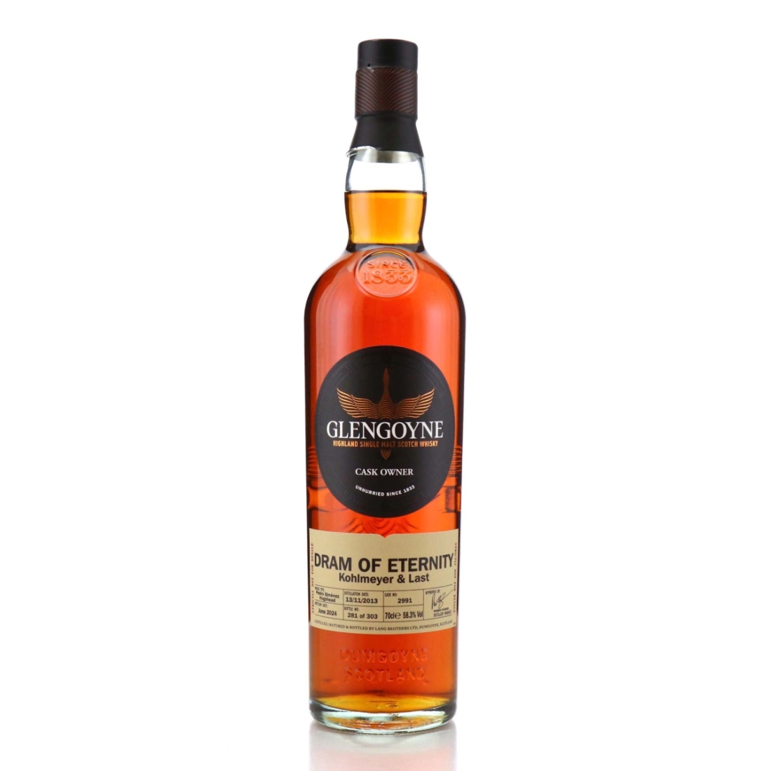 Image for Glengoyne 2013 Cask Owner - Dram of Eternity 
