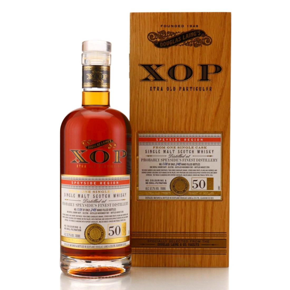 Image for Glenfarclas 'Probably Speyside's Finest' 1967 XOP 50 Year Old
