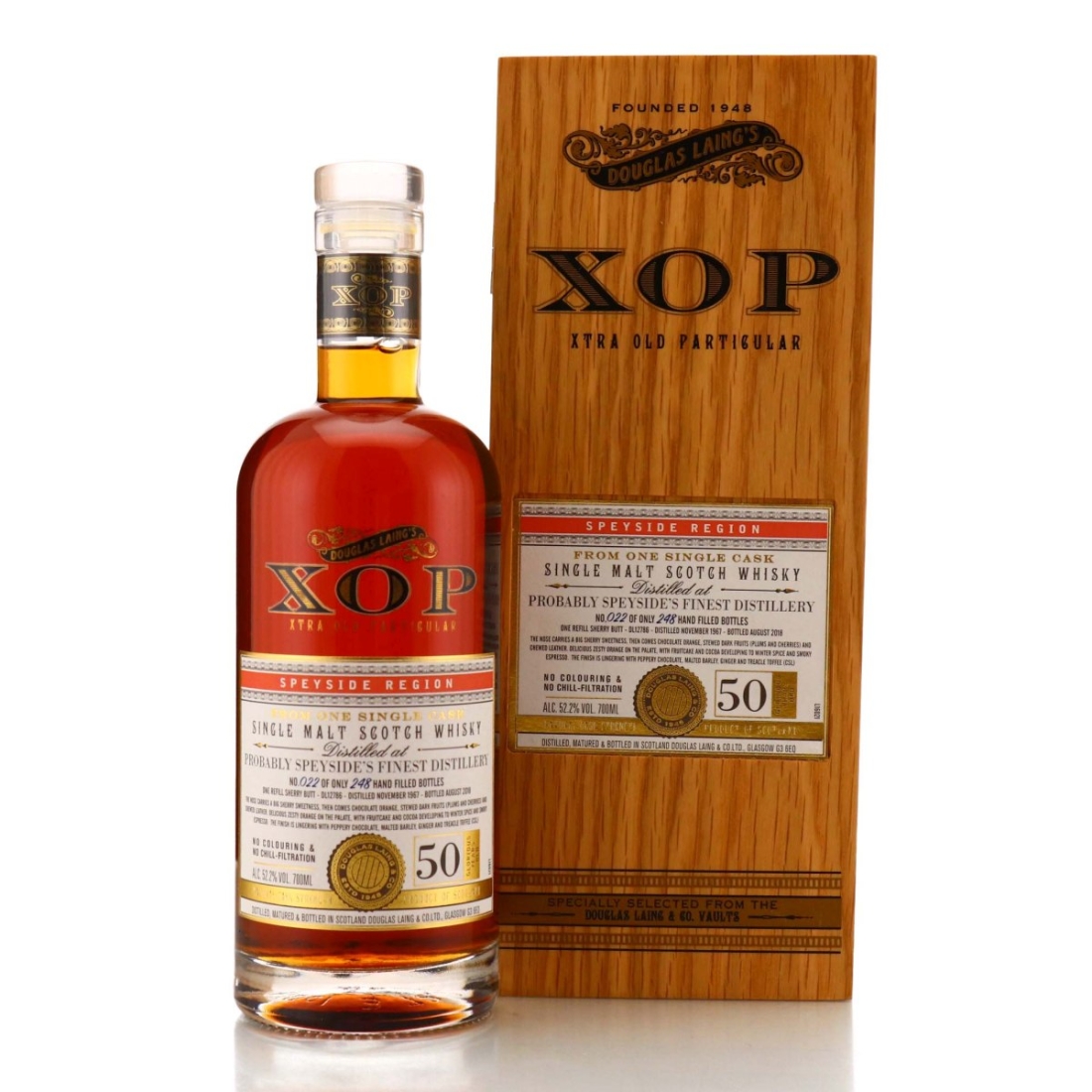Image for Glenfarclas 'Probably Speyside's Finest' 1967 XOP 50 Year Old