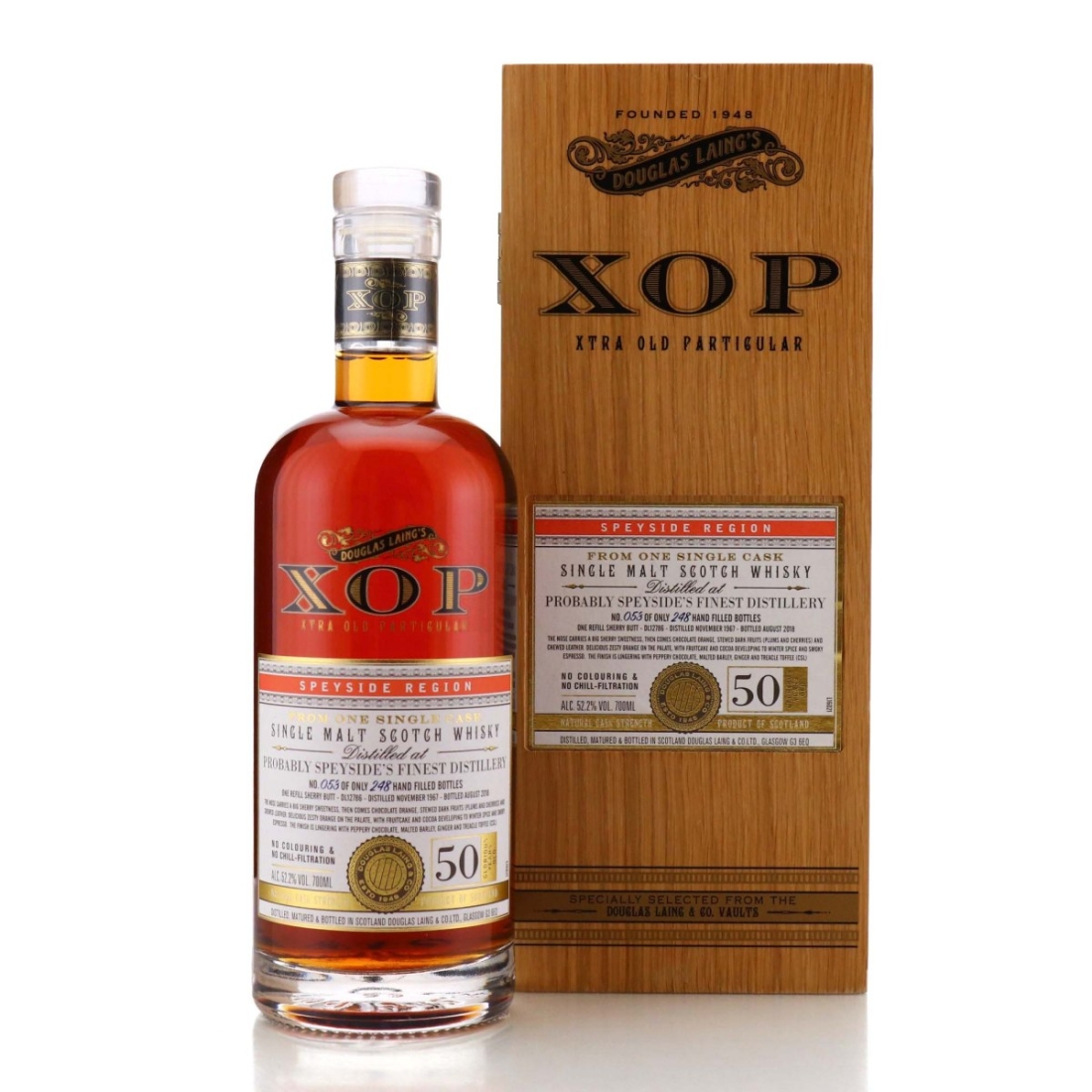 Image for Glenfarclas 'Probably Speyside's Finest' 1967 XOP 50 Year Old