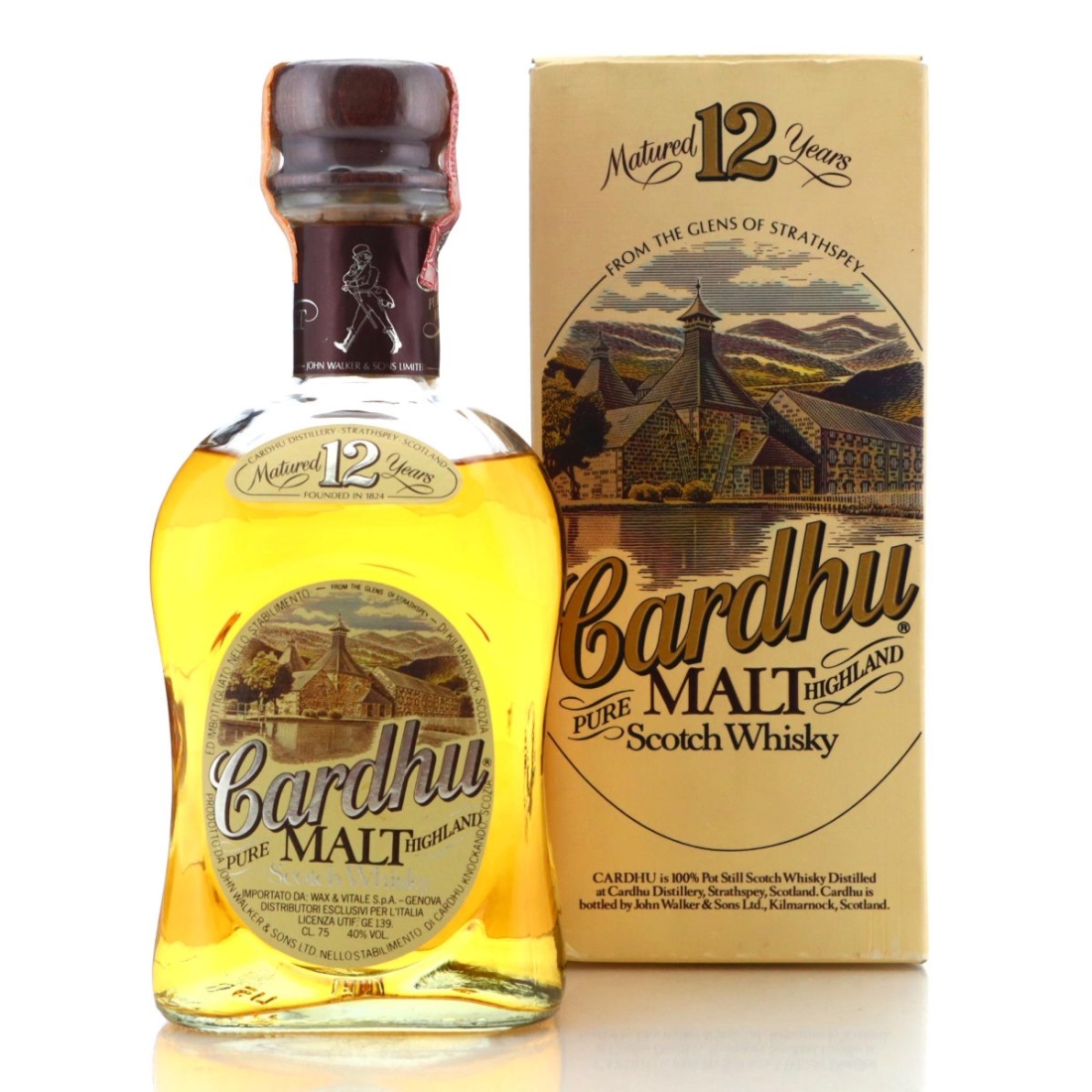 Image for Cardhu 12 Year Old John Walker and Sons 