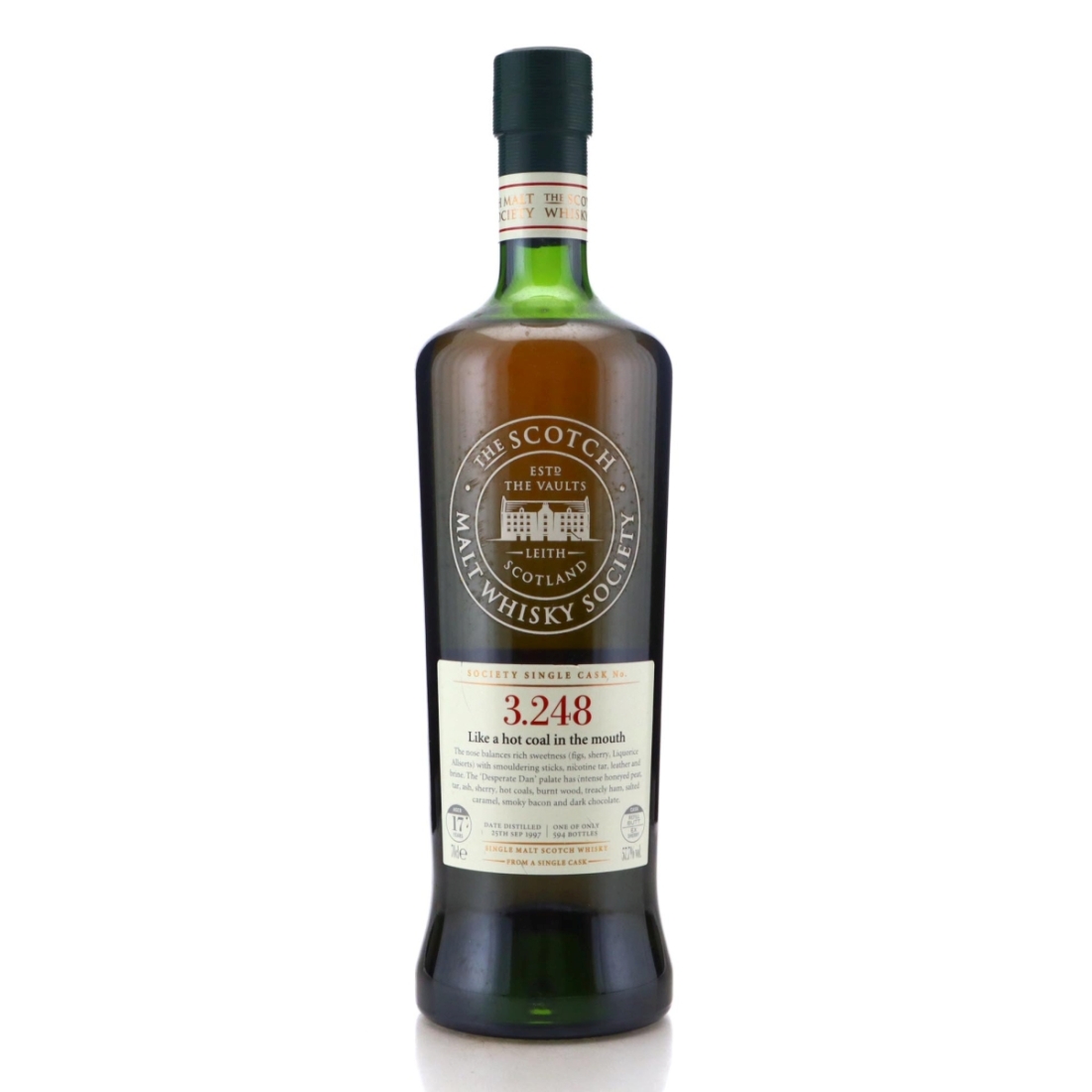 Image for Bowmore 1997 SMWS 17 Year Old 3.248 - Like a hot coal in the mouth