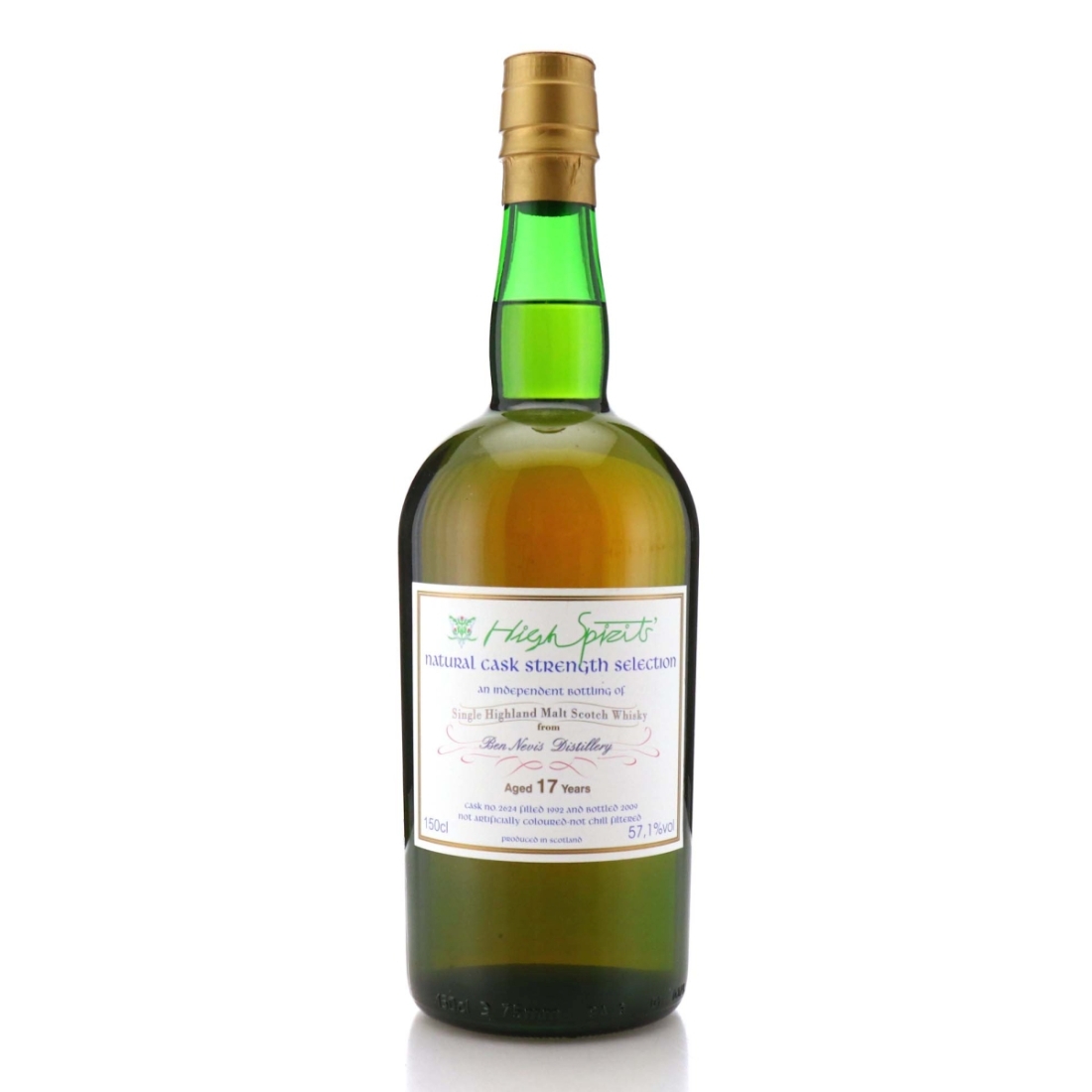 Image for Ben Nevis 1992 Natural Cask Strength Selection 17 Year Old