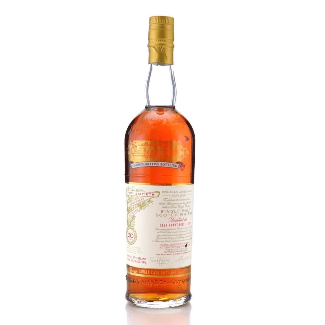 Image for Glen Grant The Old Malt Cask 30 Year Old - 60th Anniversary