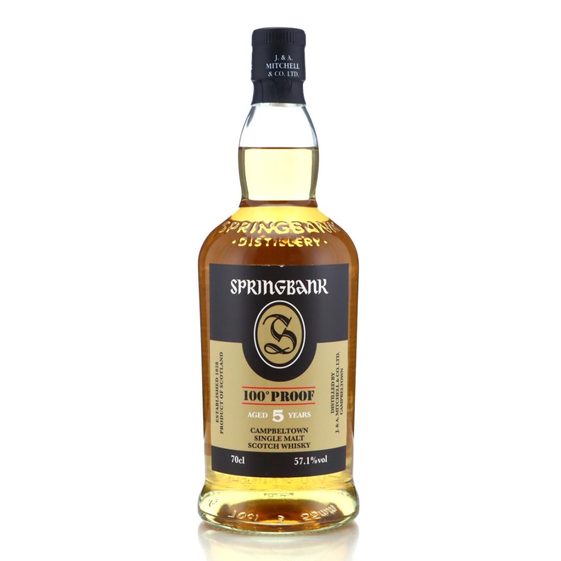 Image for Springbank 100° Proof 5 Year Old