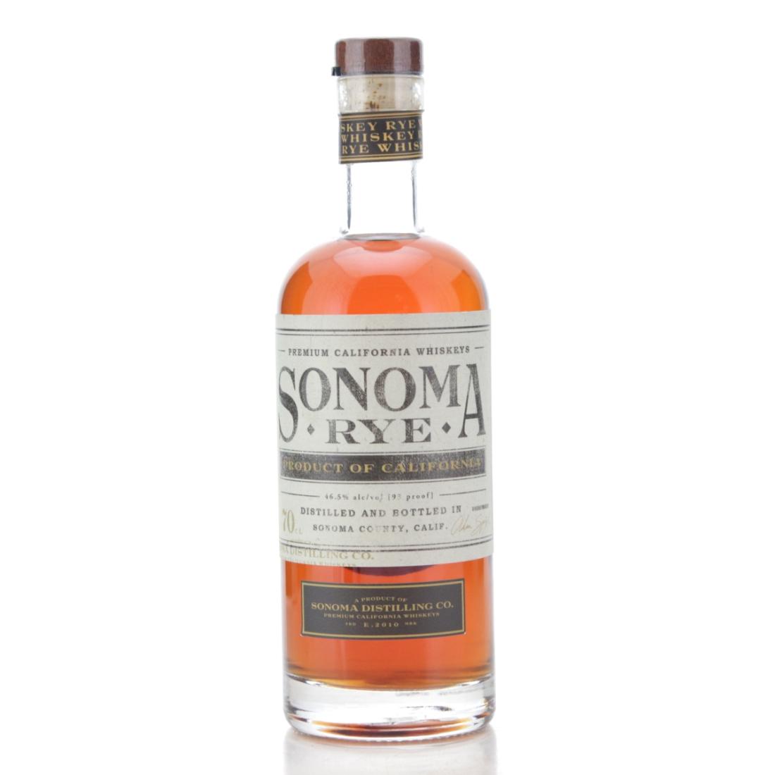 Sonoma County Distilling Co Rye