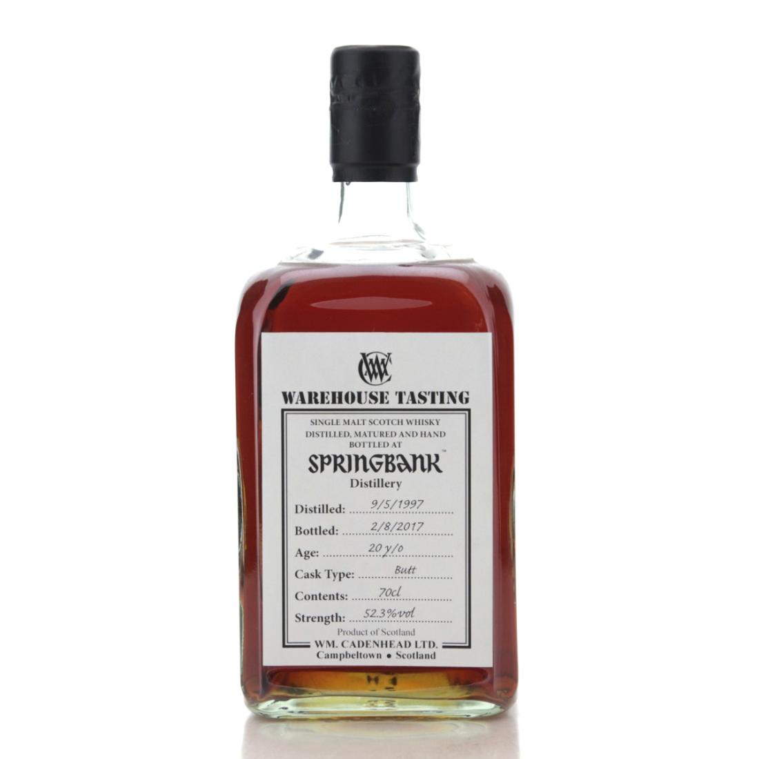 Springbank 1997 Cadenheads 20 Warehouse Tasting